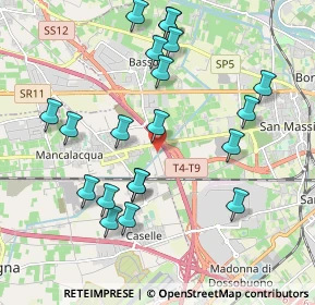 Mappa Via Edmondo de Amicis, 37060 Lugagnano VR, Italia (2.082)