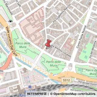 Mappa Piazza Renato Simoni, 31, 37122 Verona, Verona (Veneto)