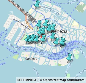 Mappa Dorsoduro, 30123 Venezia VE, Italia (0.6055)