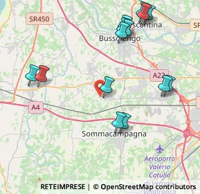 Mappa Via Ruggero Leoncavallo, 37060 Sona VR, Italia (4.625)