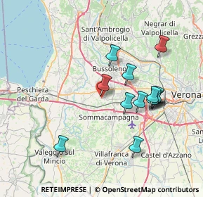 Mappa Via Ruggero Leoncavallo, 37060 Sona VR, Italia (6.98077)