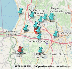 Mappa Via Ruggero Leoncavallo, 37060 Sona VR, Italia (6.48438)