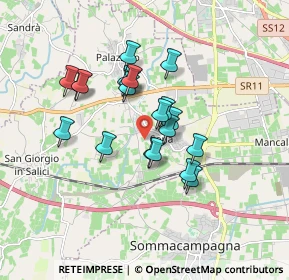 Mappa Via Ruggero Leoncavallo, 37060 Sona VR, Italia (1.3725)