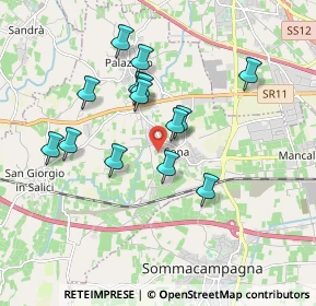 Mappa Via Ruggero Leoncavallo, 37060 Sona VR, Italia (1.61286)