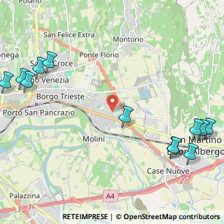 Mappa Via Caperle Augusto, 37132 Verona VR, Italia (3.16)