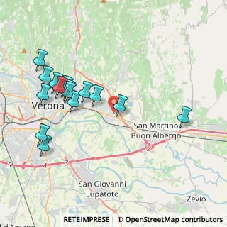 Mappa Via Caperle Augusto, 37132 Verona VR, Italia (4.29)