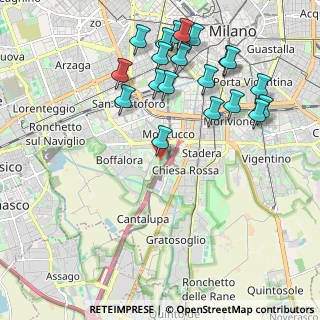 Mappa Via S. Paolino, 20142 Milano MI, Italia (2.2865)