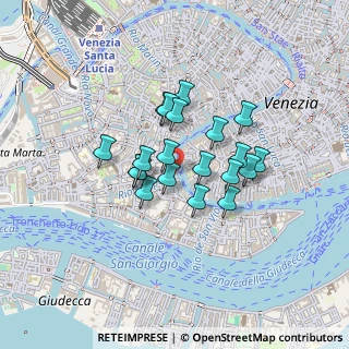 Mappa Calle dei Cerchieri, 30123 Venezia VE, Italia (0.3075)