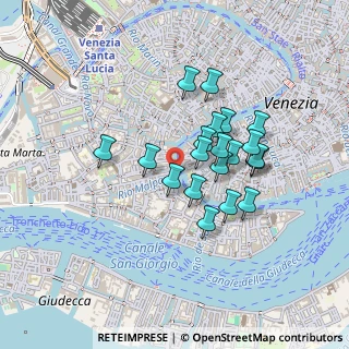 Mappa Calle dei Cerchieri, 30123 Venezia VE, Italia (0.35)