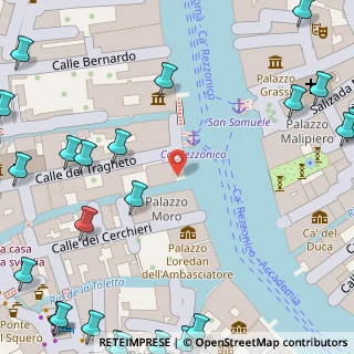 Mappa Calle dei Cerchieri, 30123 Venezia VE, Italia (0.12308)