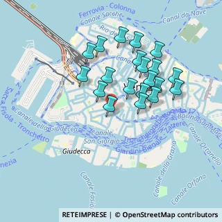 Mappa Calle dei Cerchieri, 30123 Venezia VE, Italia (0.817)