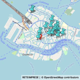 Mappa Calle dei Cerchieri, 30123 Venezia VE, Italia (0.84706)