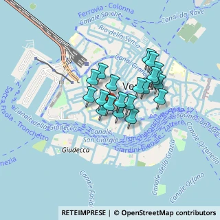 Mappa Calle dei Cerchieri, 30123 Venezia VE, Italia (0.583)