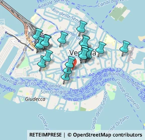 Mappa Calle dello Spezier, 30124 Venezia VE, Italia (0.6915)