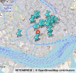 Mappa C. del Dose da Ponte, 30124 Venezia VE, Italia (0.3485)