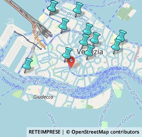 Mappa Calle Degli Orbi, 30124 Venezia VE, Italia (1.03667)