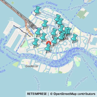 Mappa Calle Degli Orbi, 30124 Venezia VE, Italia (0.76438)