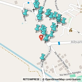 Mappa Piazza Umberto I, 10010 Albiano D'ivrea TO, Italia (0.13333)