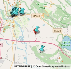 Mappa Piazza Umberto I, 10010 Albiano D'ivrea TO, Italia (5.65278)