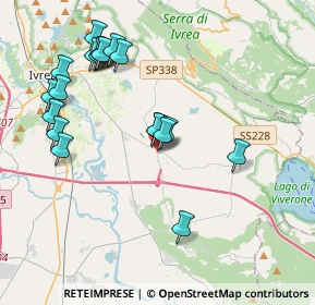 Mappa Piazza Umberto I, 10010 Albiano D'ivrea TO, Italia (4.1365)