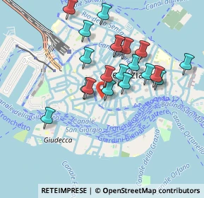 Mappa Calle Malipiero, 30124 Venezia VE, Italia (0.8185)