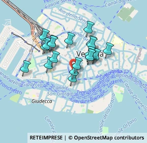 Mappa Calle Malipiero, 30124 Venezia VE, Italia (0.673)