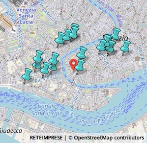 Mappa Calle Malipiero, 30124 Venezia VE, Italia (0.4255)