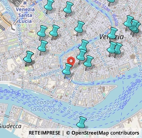 Mappa Calle Malipiero, 30124 Venezia VE, Italia (0.5925)