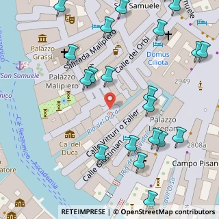 Mappa Calle Malipiero, 30124 Venezia VE, Italia (0.07619)