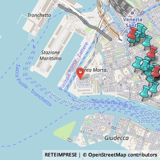 Mappa Calle Longhi, 30135 Venezia VE, Italia (0.9085)