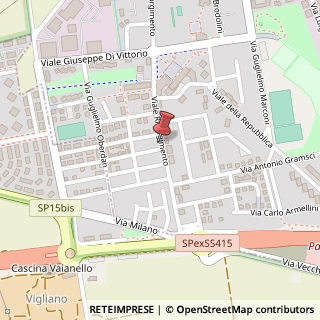 Mappa Viale Risorgimento, 44, 20090 Pantigliate, Milano (Lombardia)