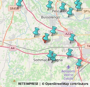 Mappa Via Guglielmo Marconi, 37060 Sona VR, Italia (4.84714)