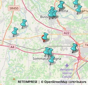 Mappa Via Guglielmo Marconi, 37060 Sona VR, Italia (4.79467)