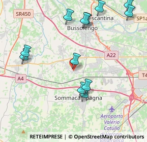 Mappa Via Guglielmo Marconi, 37060 Sona VR, Italia (4.71583)