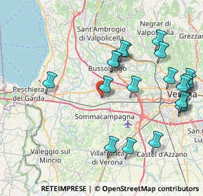 Mappa Via Guglielmo Marconi, 37060 Sona VR, Italia (9.038)