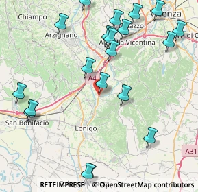 Mappa Via Sabbadini, 36040 Sarego VI, Italia (10.1275)