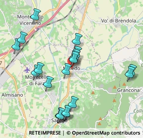 Mappa Via Sabbadini, 36040 Sarego VI, Italia (2.083)