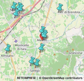 Mappa Via Sabbadini, 36040 Sarego VI, Italia (2.43923)