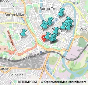 Mappa Circonvallazione Oriani, 37122 Verona VR, Italia (0.764)