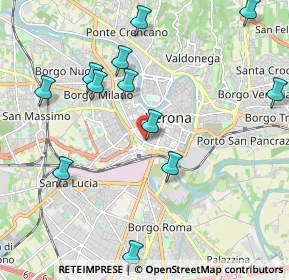 Mappa Circonvallazione Oriani, 37122 Verona VR, Italia (2.30167)