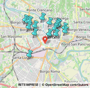 Mappa Circonvallazione Oriani, 37122 Verona VR, Italia (1.55667)