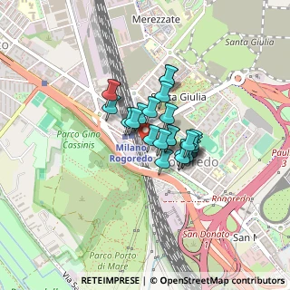 Mappa Rogoredo M3, 20138 Milano MI, Italia (0.25217)