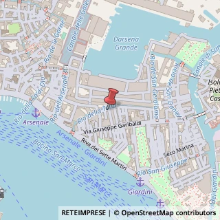 Mappa Calle Nuova, 2061, 30122 Venezia, Venezia (Veneto)