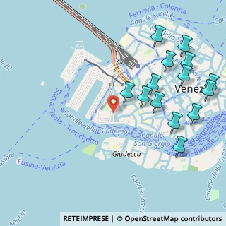 Mappa Fondamenta Bari, 30123 Venezia VE, Italia (1.23929)