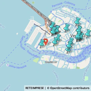Mappa Fondamenta Bari, 30123 Venezia VE, Italia (1.082)