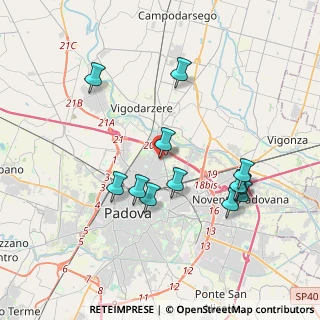 Mappa Via Libero Benedetti, 35133 Padova PD, Italia (3.67167)