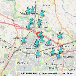 Mappa Via Libero Benedetti, 35133 Padova PD, Italia (1.93056)