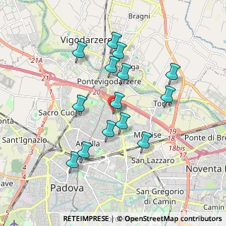 Mappa Via Libero Benedetti, 35133 Padova PD, Italia (1.69214)