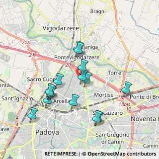 Mappa Via Libero Benedetti, 35133 Padova PD, Italia (1.76733)