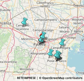Mappa Via Libero Benedetti, 35133 Padova PD, Italia (12.395)